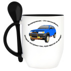 Кружка с ложкой