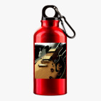 Металлическая бутылка 400 мл UV-DTF