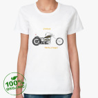 Женская футболка органик