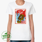 Женская футболка органик