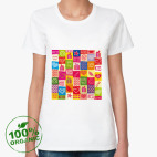 Женская футболка органик