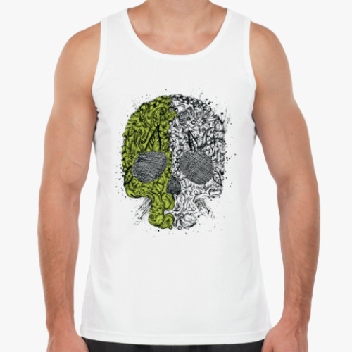 Майка с принтом Look at me