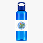 Прозрачная спортивная бутылка