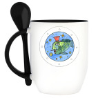 Кружка с ложкой