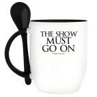 Кружка с ложкой