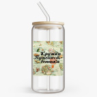 Банка с бамбуковой крышкой