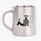 Кружка металлическая