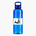 Прозрачная спортивная бутылка