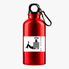 Металлическая бутылка 400 мл UV-DTF