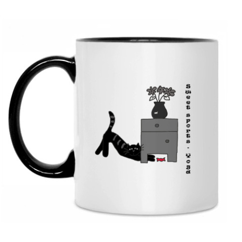 Кружка Кото-йога