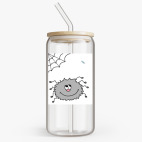 Банка с бамбуковой крышкой