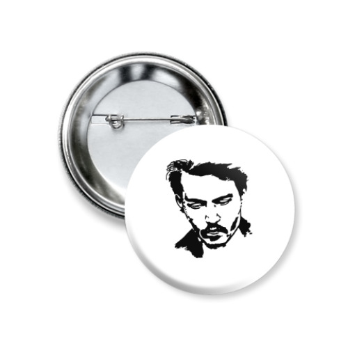 Значок 37мм Jonny Depp
