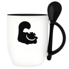 Кружка с ложкой