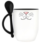 Кружка с ложкой