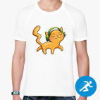 Мужская спортивная футболка