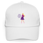 Кепка / бейсболка, белая (печать) Молодая и сексуальная...