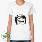 Женская футболка органик