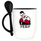 Кружка с ложкой