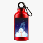 Металлическая бутылка 400 мл UV-DTF