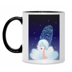 Кружка двухцветная