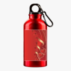 Металлическая бутылка 400 мл UV-DTF