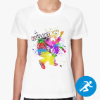 Женская спортивная футболка