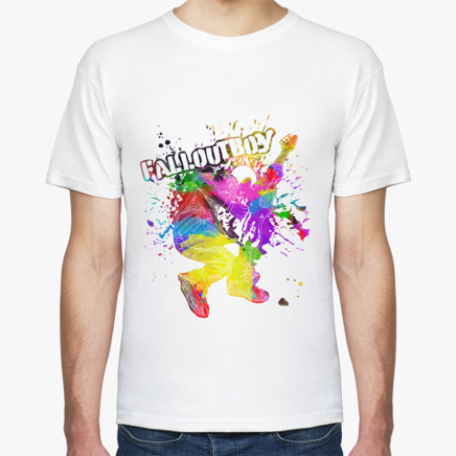 Футболка с принтом Fall Out Boy