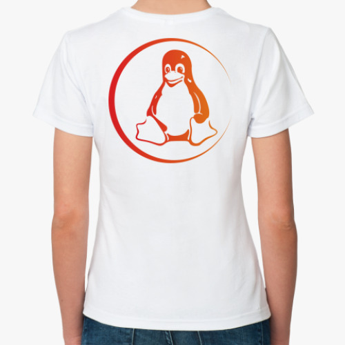 Классическая футболка с принтом WINDOWS MUST DIE