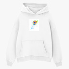 Толстовка худи оверсайз