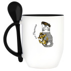 Кружка с ложкой