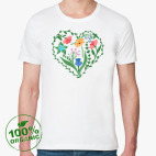 Мужская футболка органик