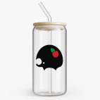 Банка с бамбуковой крышкой