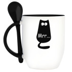 Кружка с ложкой