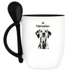 Кружка с ложкой