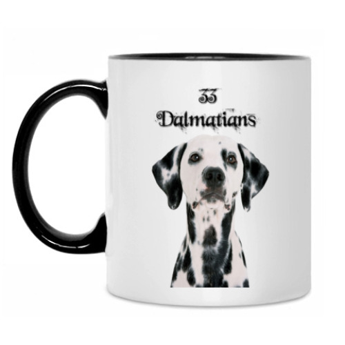 Кружка с принтом '33 Dalmatians'