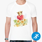 Мужская спортивная футболка