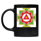 Кружка цветная UV-DTF