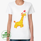 Женская футболка органик