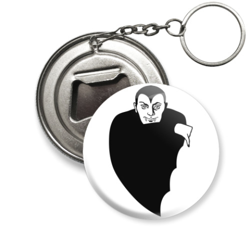 Брелок-открывашка с принтом  Вампир