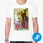 Мужская спортивная футболка