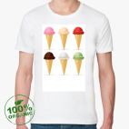 Мужская футболка органик