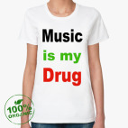 Женская футболка органик