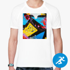 Мужская спортивная футболка