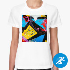 Женская спортивная футболка