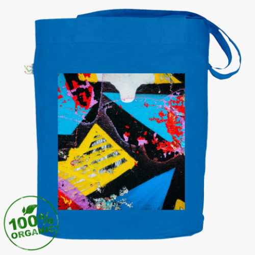 Сумка шоппер с принтом Graffiti boom