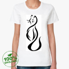 Женская футболка органик