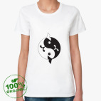 Женская футболка органик