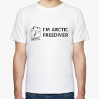 Классическая футболка I&#039;m Arctic Freediver