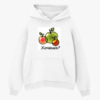 Толстовка худи оверсайз