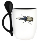 Кружка с ложкой